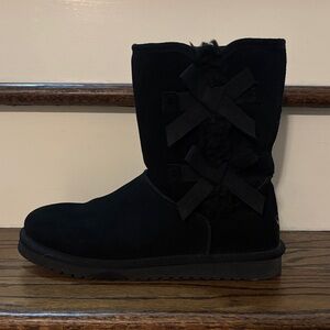 Koolaburra by UGG Black Winter Boots with Bows